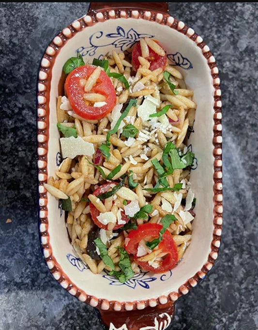 Twisted Orzo Salad