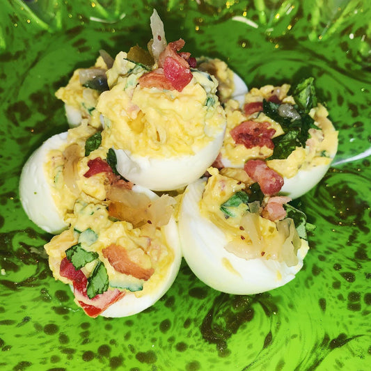 Twisted Deviled Eggs
