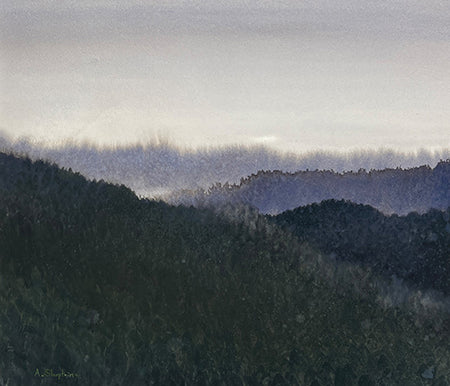 Blue Rain © Alan Shuptrine