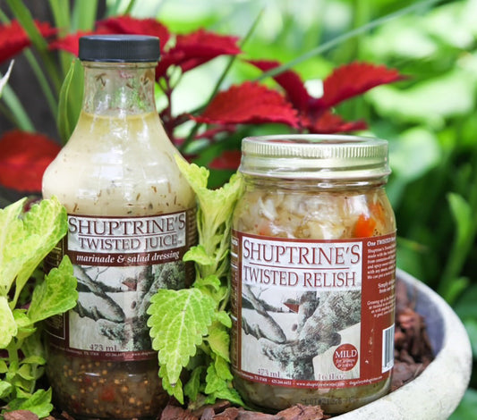 SHUPTRINE'S TWISTED CHOW CHOW & MARINADE COMBO (2 Jars)